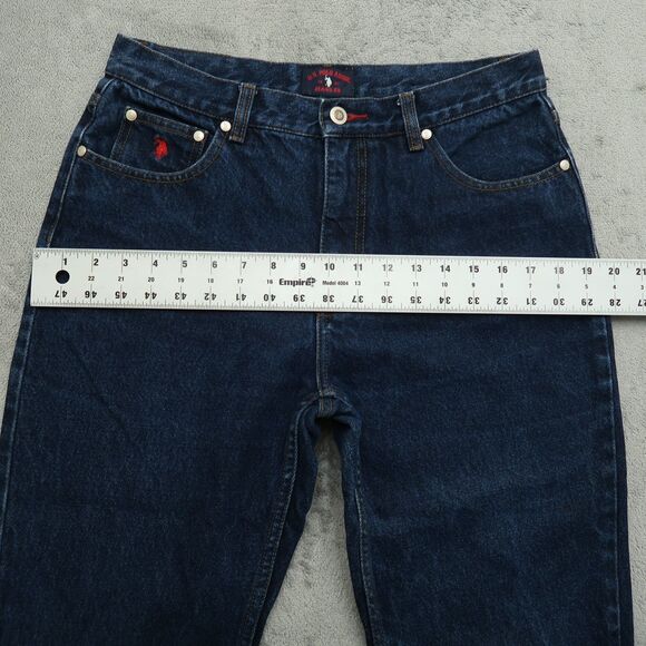 US Polo Assoc. Jeans Women's Size 11/12 Blue  Mid-Rise Bootcut Denim 30" Inseam - Picture 8 of 16